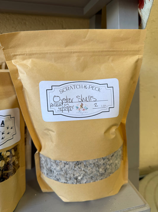 Oyster Shells (Per pound)